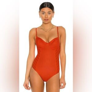 ALLSAINTS Yuni Ribbed Bodysuit NWOT